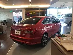 Luxgen S5 GT sedan rear