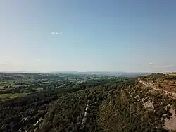 The Lyth Valley, looking north towards the Cumbrian fells