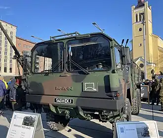 MAN Category 1 truck of Estonian Defence Forces