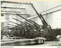 3.7 inch anti-aircraft guns undergoing final assembly