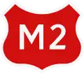 M2 highway shield}}