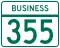 Maryland Route 355 Business marker