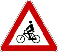 I-16 Cyclists crossing
