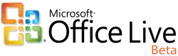 The Microsoft Office Live Beta logo.