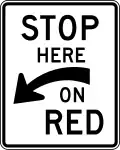 R10-6aL Stop here on red (alternative) (left)