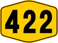 Federal Route 422 shield