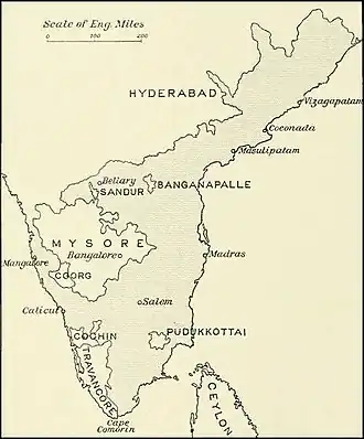 The Madras Presidency in 1913