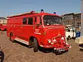 Rare forward control Magirus Mercur engine as used by a Dutch fire department