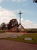“Field of Misery” memorial; neighbouring village of Bad Kreuznach-Winzenheim in background