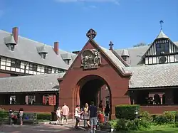 Main School Building, St. Mark's School, Southborough, Massachusetts, 1889-91.