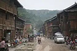Main street of Zhaoxing village