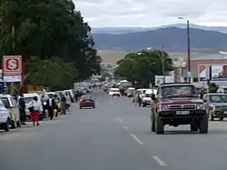 Main street of Mount Frere