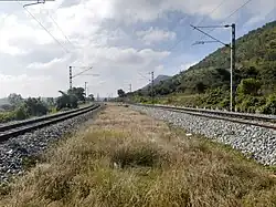 Makalidurga Railway Track