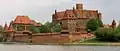 Gothic Malbork castle.