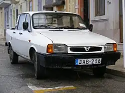 Dacia 1307 CN3 (RHD markets; Malta)