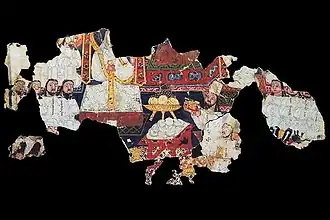 Leaf from a Manichaean book "MIK III 4979" verso