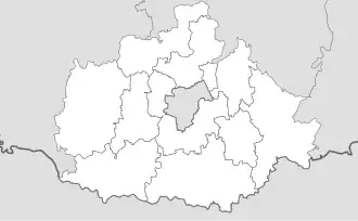 Pécs is located in Baranya County