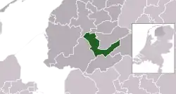 Location of Heerenveen