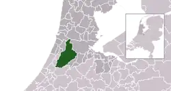 Location of Haarlemmermeer