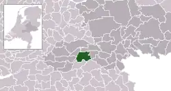 Location of West Maas en Waal