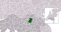 Location of Bernheze