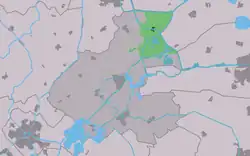 Location in the former Boarnsterhim municipality