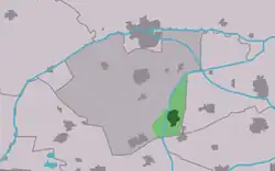 Location in Dantumadiel municipality