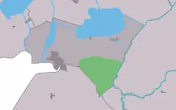Location in the former Lemsterlân municipality