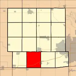 Location in Dallas County