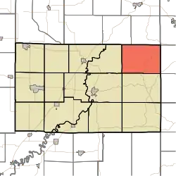 Location in Greene County