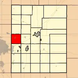 Location within Butler County