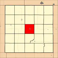 Location in Jewell County