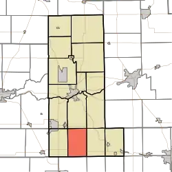 Location in Miami County