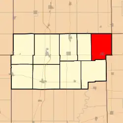 Location in Douglas County
