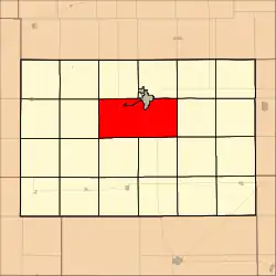 Location in Kingman County