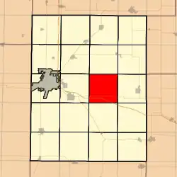 Location in Knox County