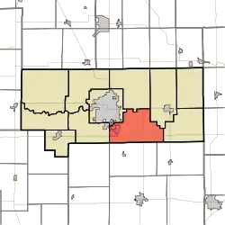 Location in Howard County