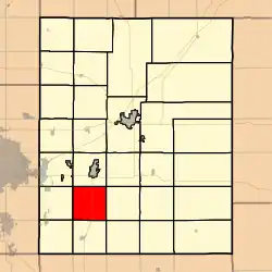 Location within Butler County