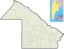 Presidencia Roque Sáenz Peña is located in Chaco Province