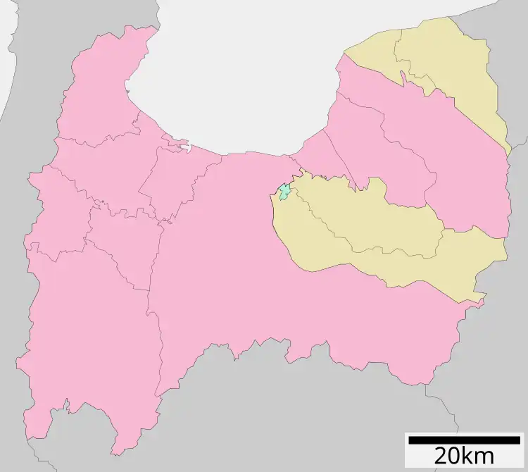 Toyama Prefecture is located in Toyama Prefecture