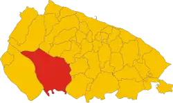 Altamura within the Province of Bari