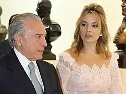 Vice President Michel Temer and Second Lady Marcela Temer 2011–2016