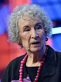 Image 77Author Margaret Atwood has suggested that during the 1970s Canadian literature was still looking for a national identity.. (from Canadian literature)