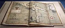 Map of the Kingdom of Naples, Biblioteca Nazionale Vittorio Emanuele III, Naples