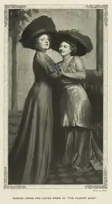"The Florist Shop" Marion Lorne and Louise Drew 1909