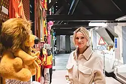 Marion Rousse at the museum in 2023.