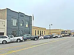 1911 City Hall, Post Office, and School at Marlow, OK 3-2025