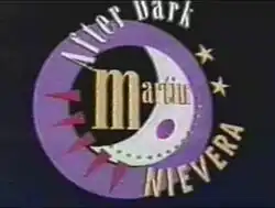 An image with a black background. The show title is displayed on the center of the image.