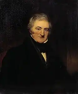 Portrait of Thomas Morton by Martin Archer Shee