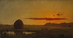 Sunset, Newburyport Meadows, 1863, Saint Louis Art Museum